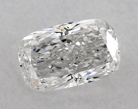 GIA 1.40 Carat E-VVS1 Very Good Cut Cushion Modified Diamond